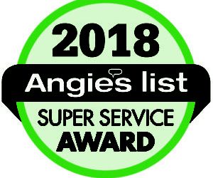 Bieg Plumbing Earns Esteemed 2018 Angie’s List Super Service Award